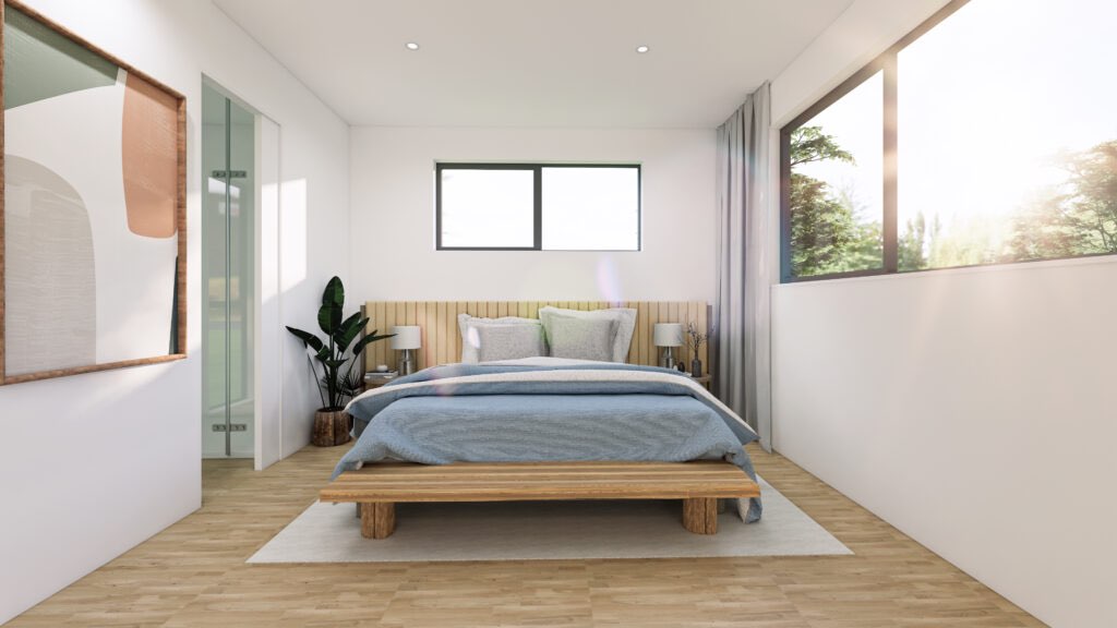 Zelo by Ashcroft Homes, Waikiki Plan, Modular Home, Bedroom